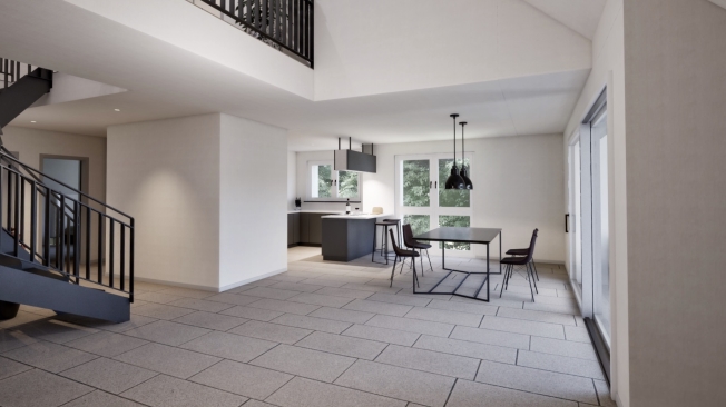 Neubauprojekt Großzügige 5.5-Zimmer Maisonette-Wohnung mit modernem Ausbaustandard und vielen Extras - Bild 3