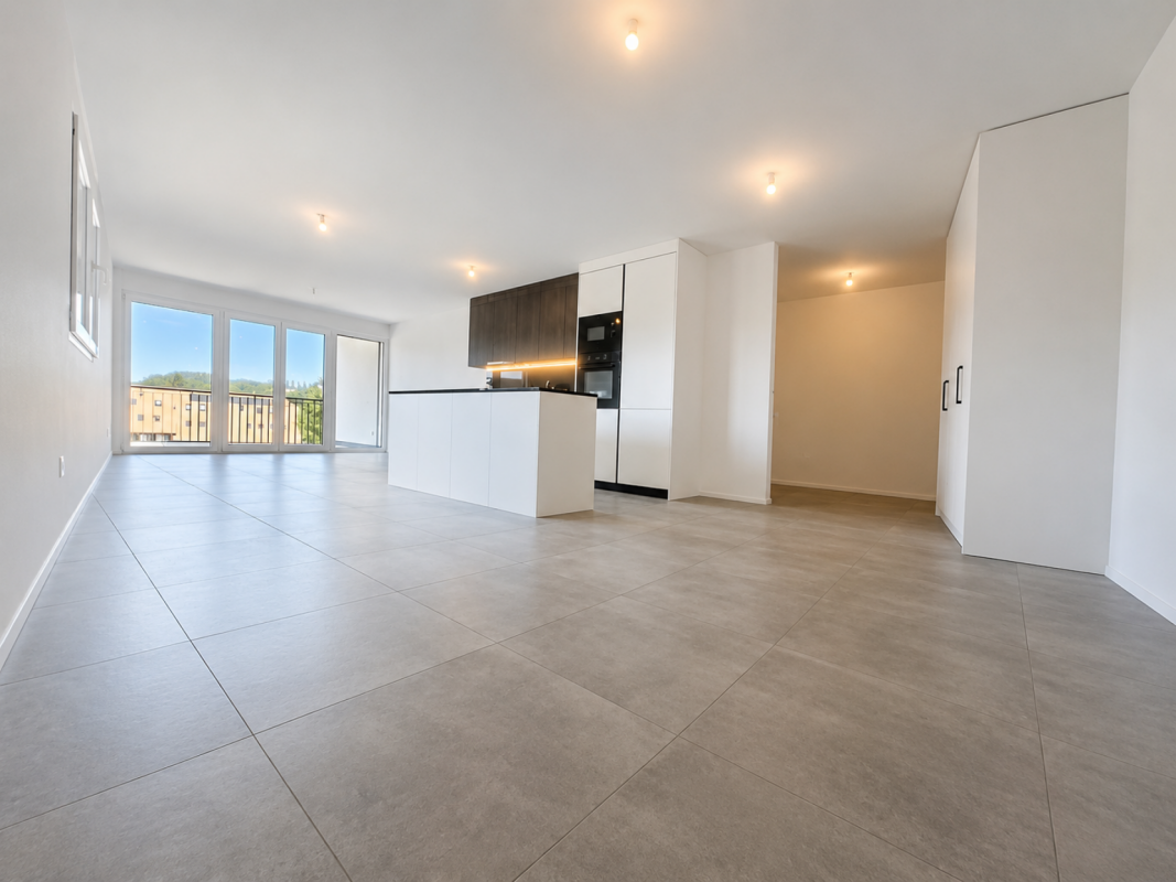 Appartement neuf de 2.5 pièces au au rez-de-chaussée à Farvagny - Bild 1