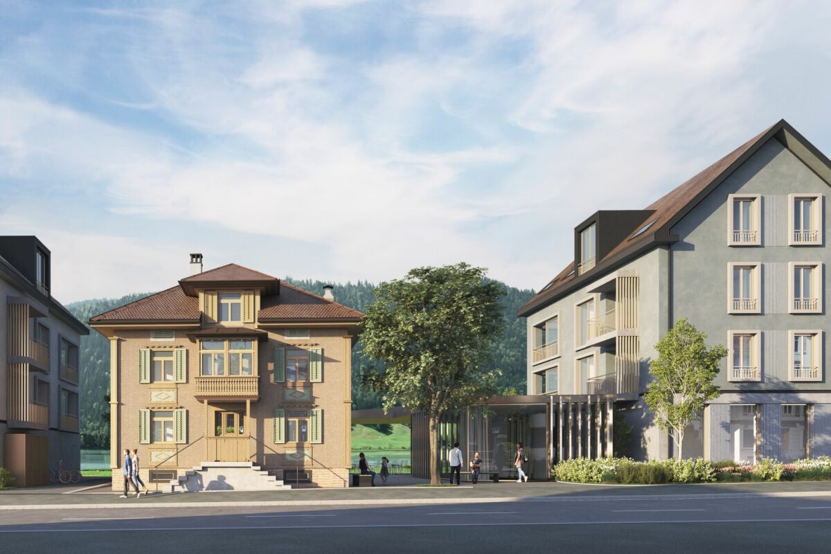 Überbauung Bahnhöfli: Exklusive Neubauwohnungen mit Panoramaaussicht auf den Ägerisee - Bild 2