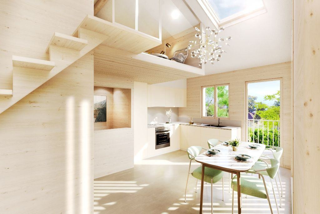 Maison neuve contiguë de 3,5 pièces, 2 parkings et 1 cave - Bild 9
