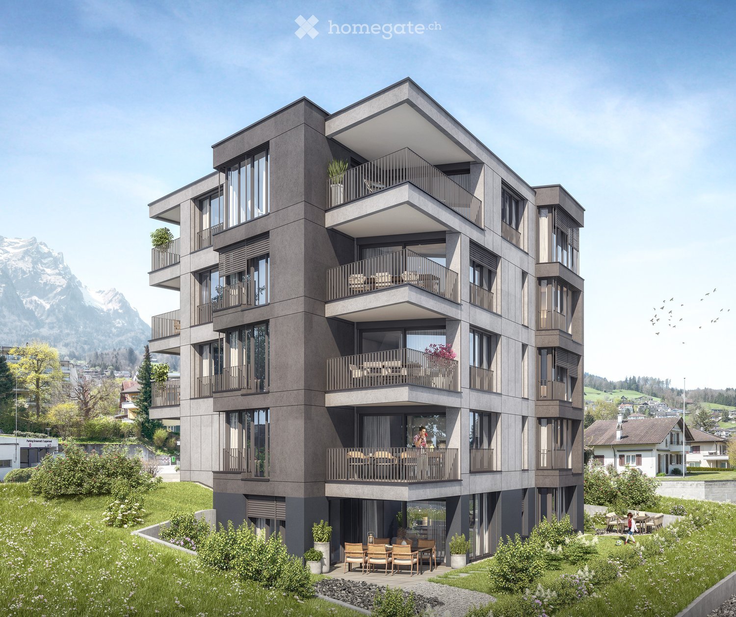 Exklusives Wohnen mit privatem Gartenrefugium - Bild 1