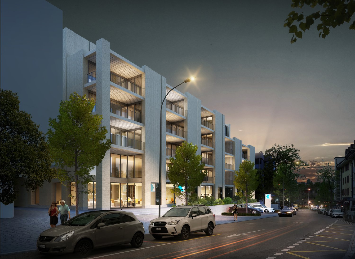 Moderne 4.5-Zimmer-Dachwohnung an der Bahnhofstrasse in Wohlen - Bild 1