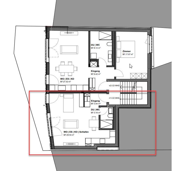 1.5 Zimmer Wohnung - Bild 2