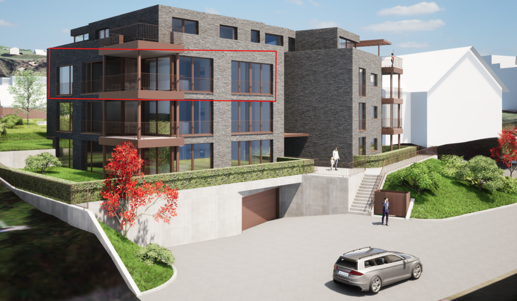 Neubau-Wohntraum im Eigentumsstandard in parkähnlicher Umgebung - Aussenansicht