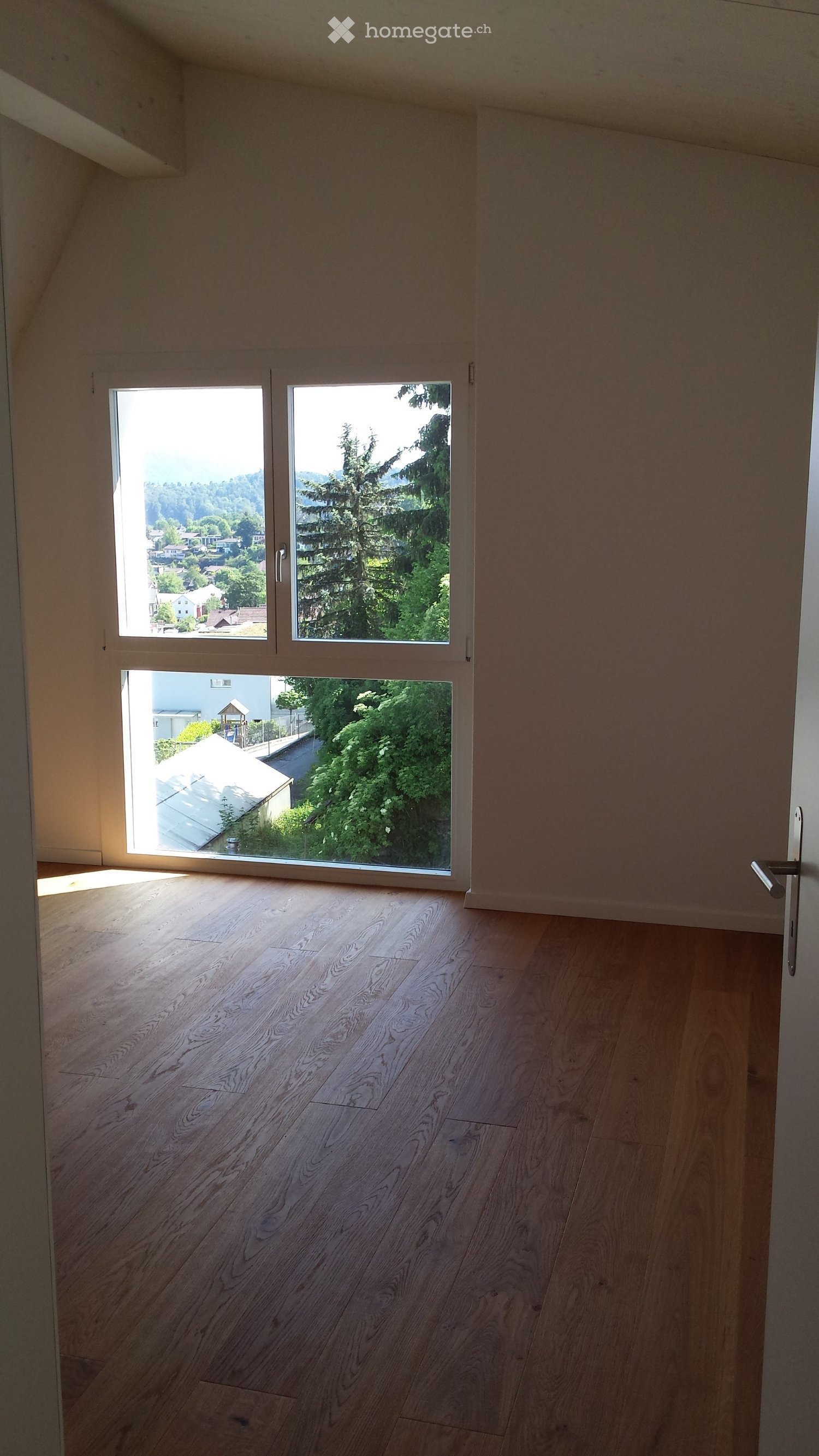 Helle Duplex-Wohnung mit Aussicht auf Feld und Alpen – nahe der Aare - Bild 4