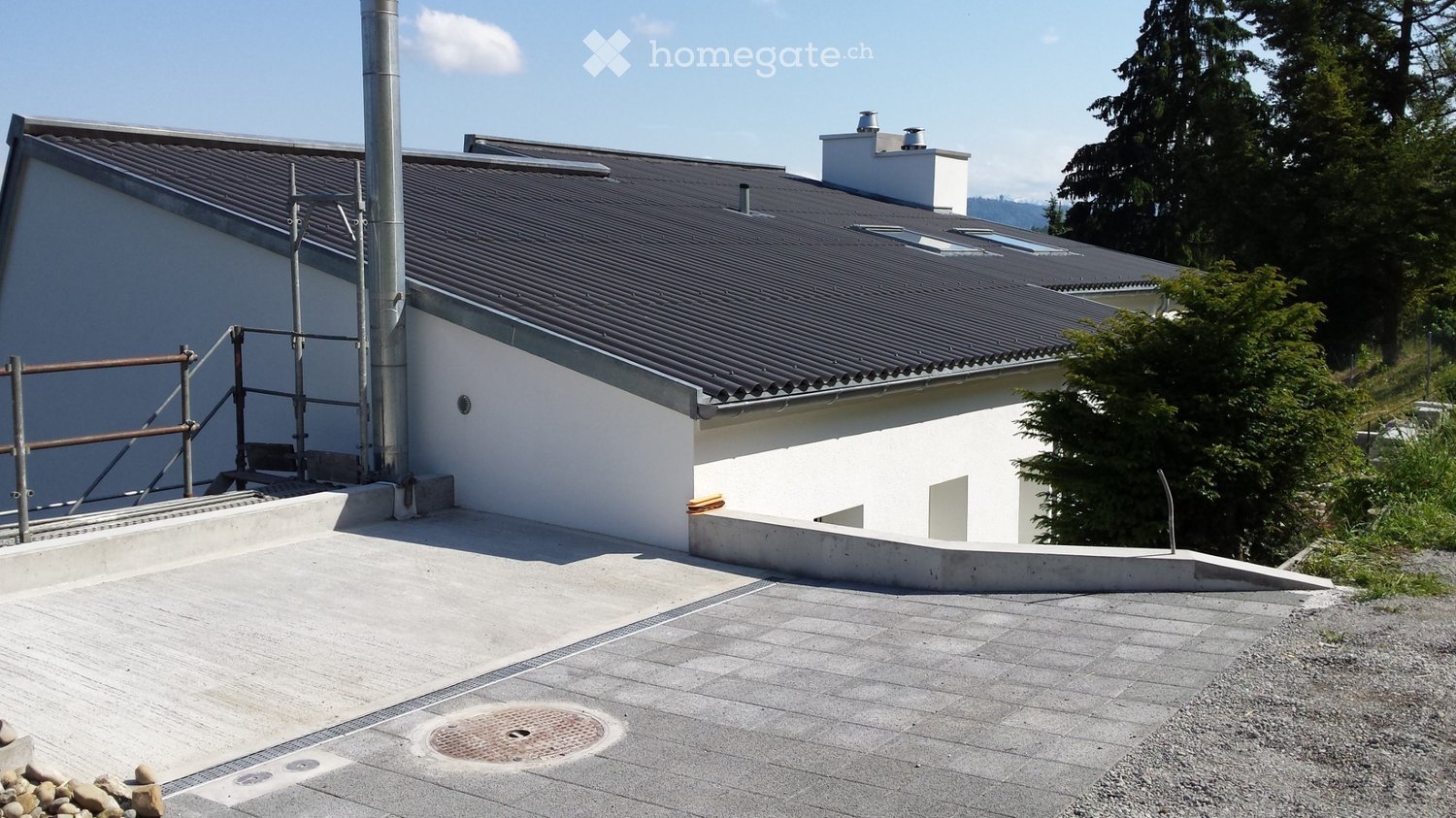 Helle Duplex-Wohnung mit Aussicht auf Feld und Alpen – nahe der Aare - Bild 6