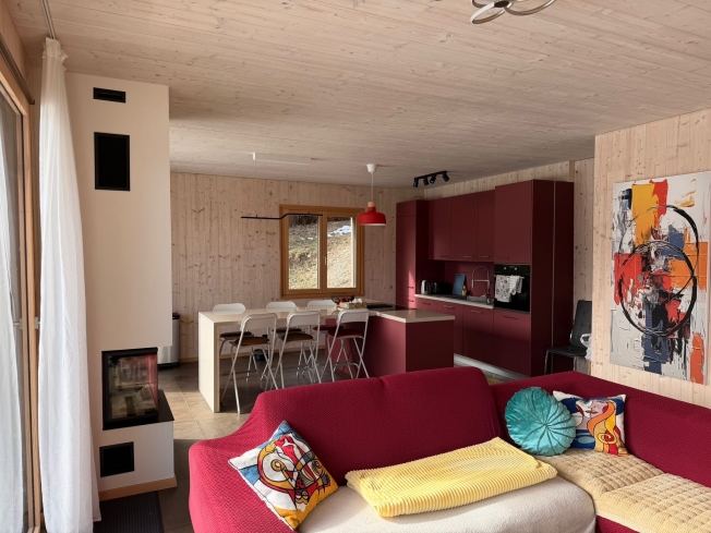 Moderne 5.5 pièces  élégante maison mitoyenne Minergie, au cSur de Lens - Bild 1