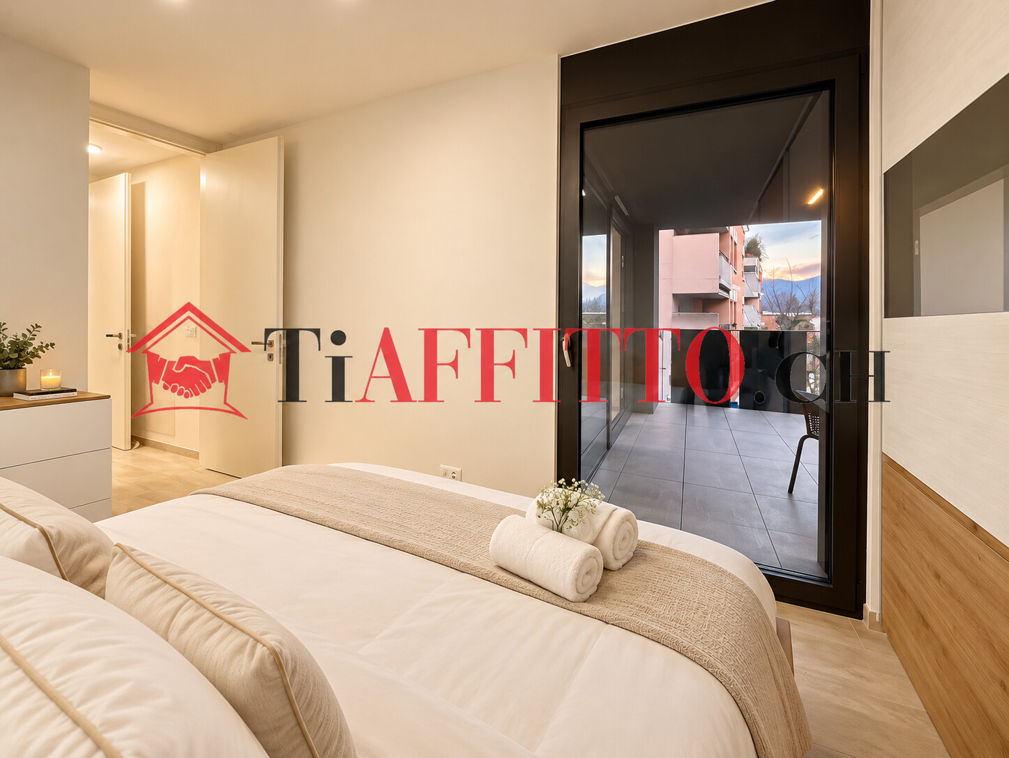 NUOVO 2.5 LOCALI CON GRANDE TERRAZZA A LUGANO SORENGO - Bild 7
