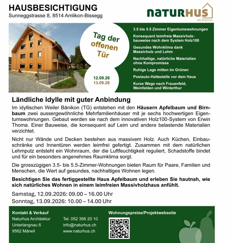 Überbauung Sunnegg - Wohntraum in Holz100 - Bild 2
