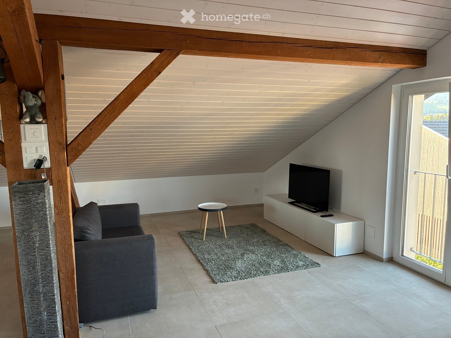 1.5-Zimmer Dach-Loft mit Charakter und Weitblick in Horn - Bild 2