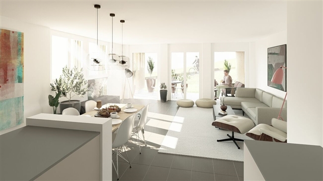 4.5- Zimmer Erdgeschosswohnung Erstbezug - Bild 1