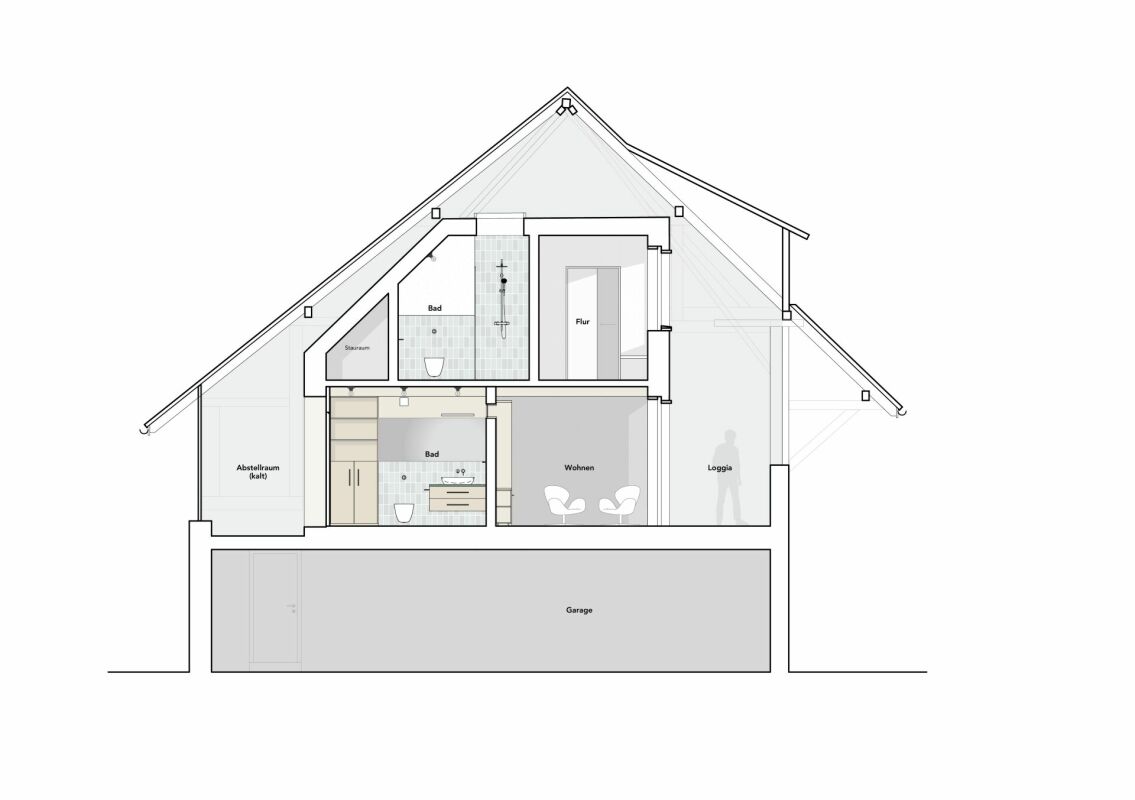 Erstbezug 3.5 bis 4-Zimmerwohnung Maisonette - Bild 8