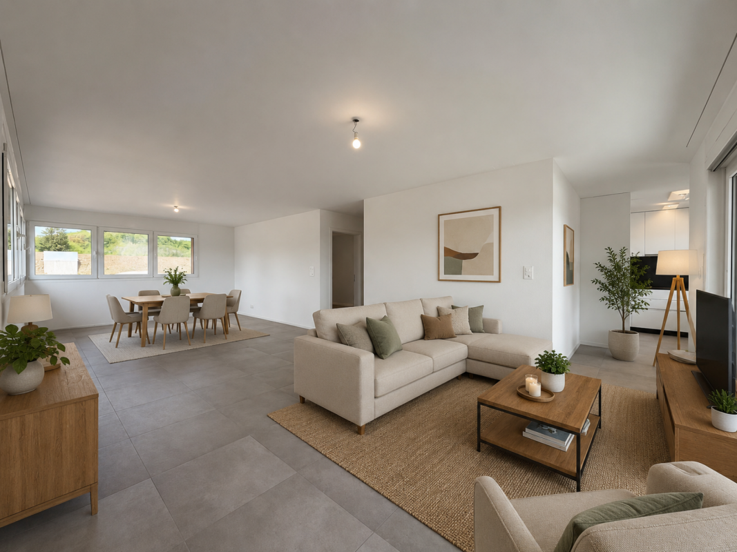 Appartement 2,5 pièces au 1er étage à Siselen - Bild 1