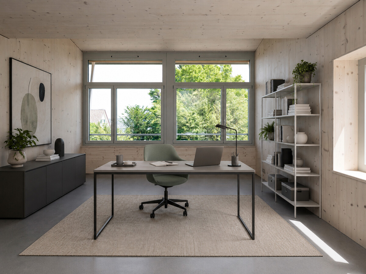 Aussergewöhnliche Design-Reihenhäuser an privilegierter Lage über dem - Büro