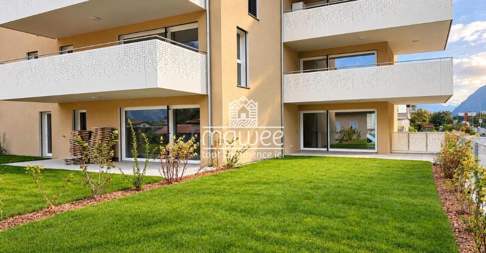 3,5 pièces avec jardin privatif à Saxon - Appartement 3.5 pièces - image - 9