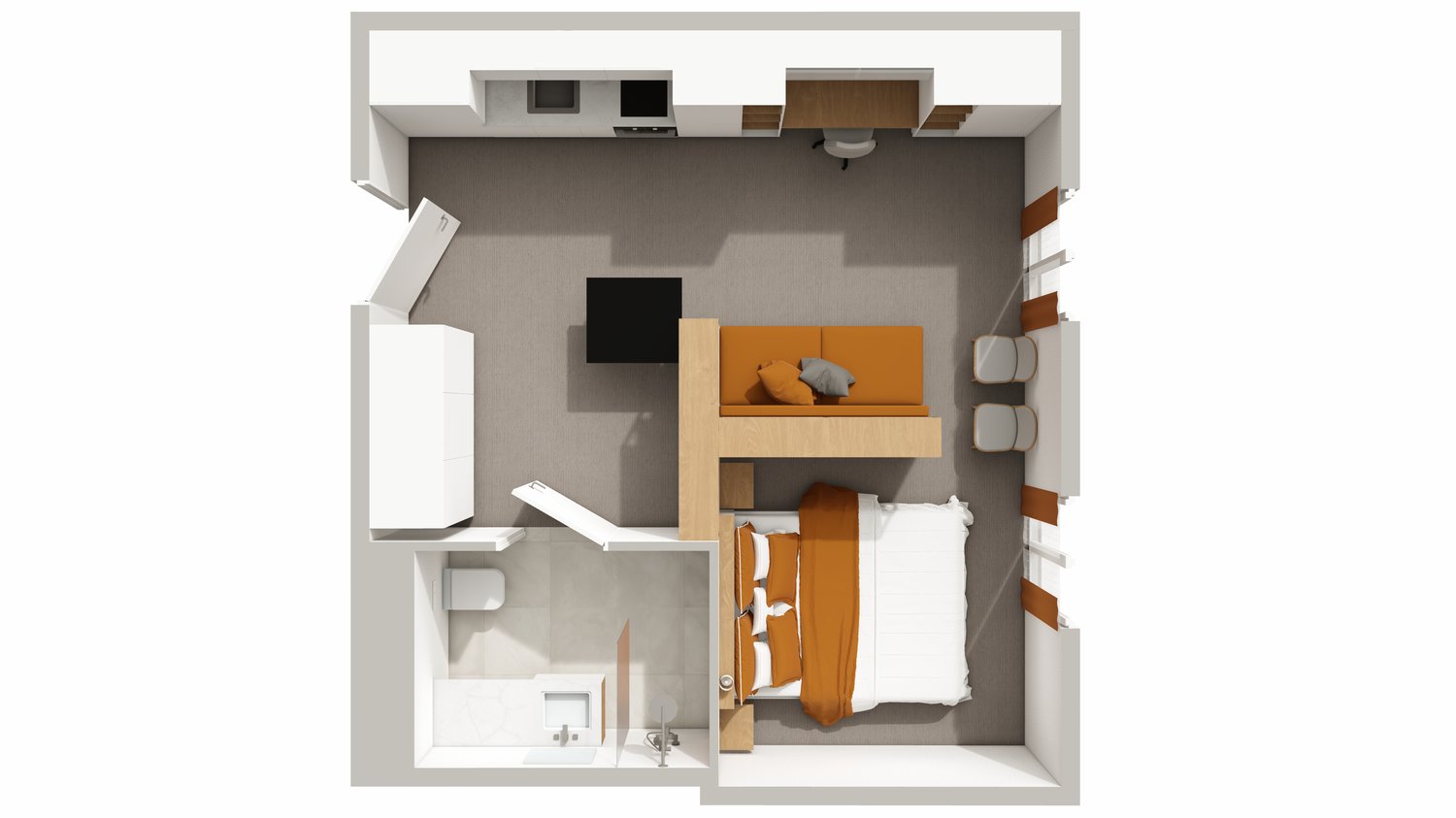 Geräumiges Design-Apartment - Bild 5