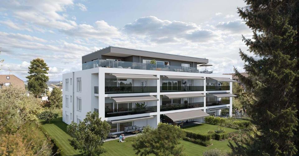 Givisiez – Appartement neuf de 4.5 pièces avec balcon de 22.4 m² - Appartement 4.5 pièces - image - 1