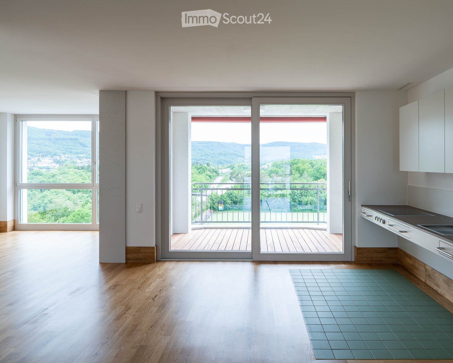 TRAUMAUSSICHT & BARRIEREFREI: Moderne 3.5-Zimmer-Neubauwohnung in Reinach BL - Bild 1