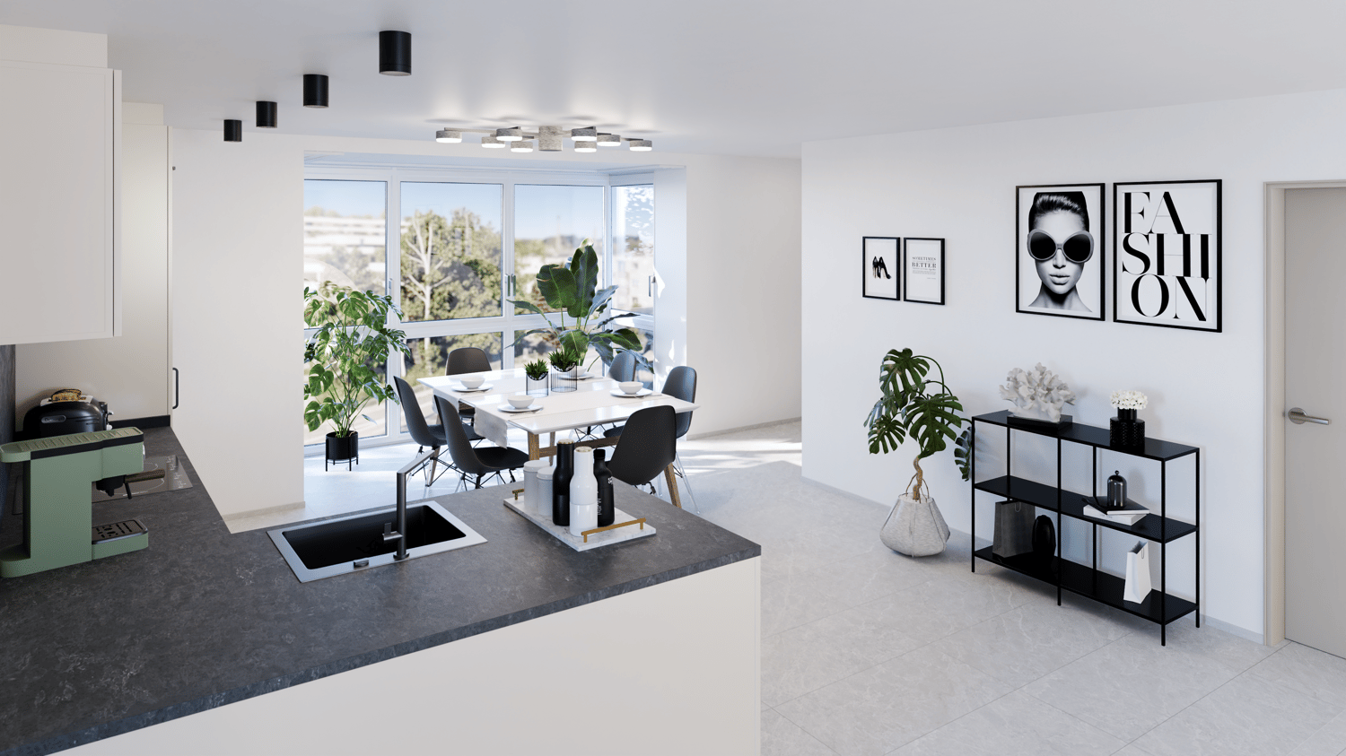 4.5-Zimmer-Neubauwohnungen - Cool durch den Sommer dank Free Cooling-System - Bild 7