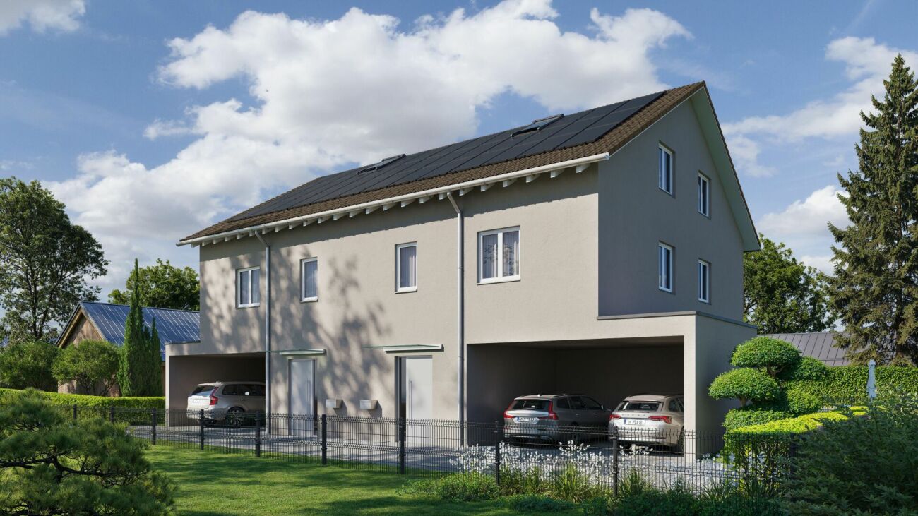 5-Zimmer-Neubauhaus mit Garten und gedecktem Sitzplatz - Bild 1