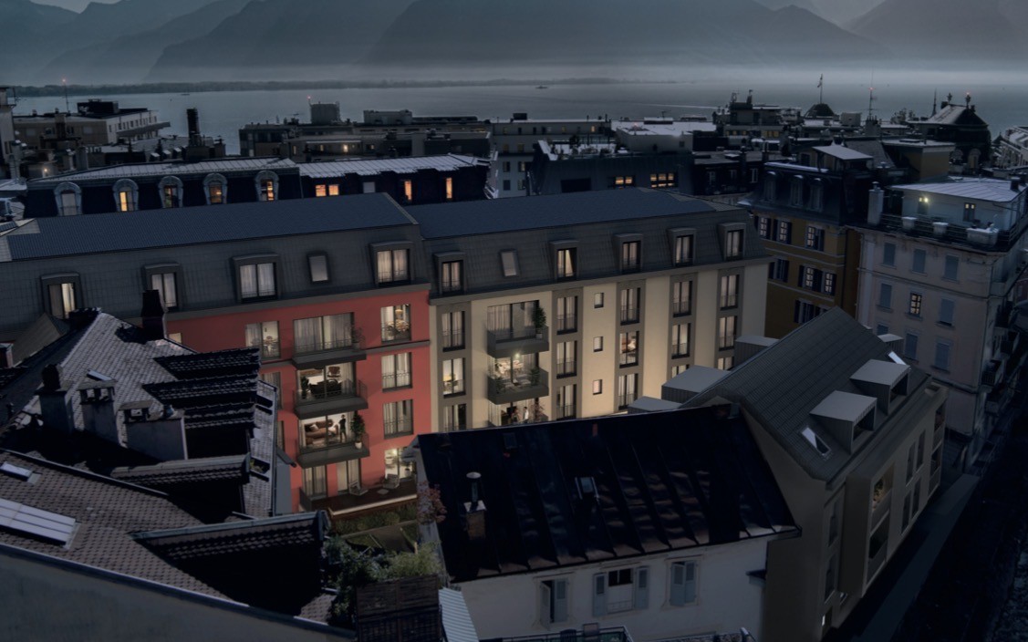 Atrium Montreux – 3,5 pièces neuf de standing avec balcon – première occupation - Bild 5