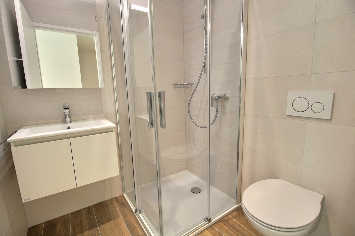 Appartement neuf de 3.5 pièces à louer à Marly - Salle de douche
