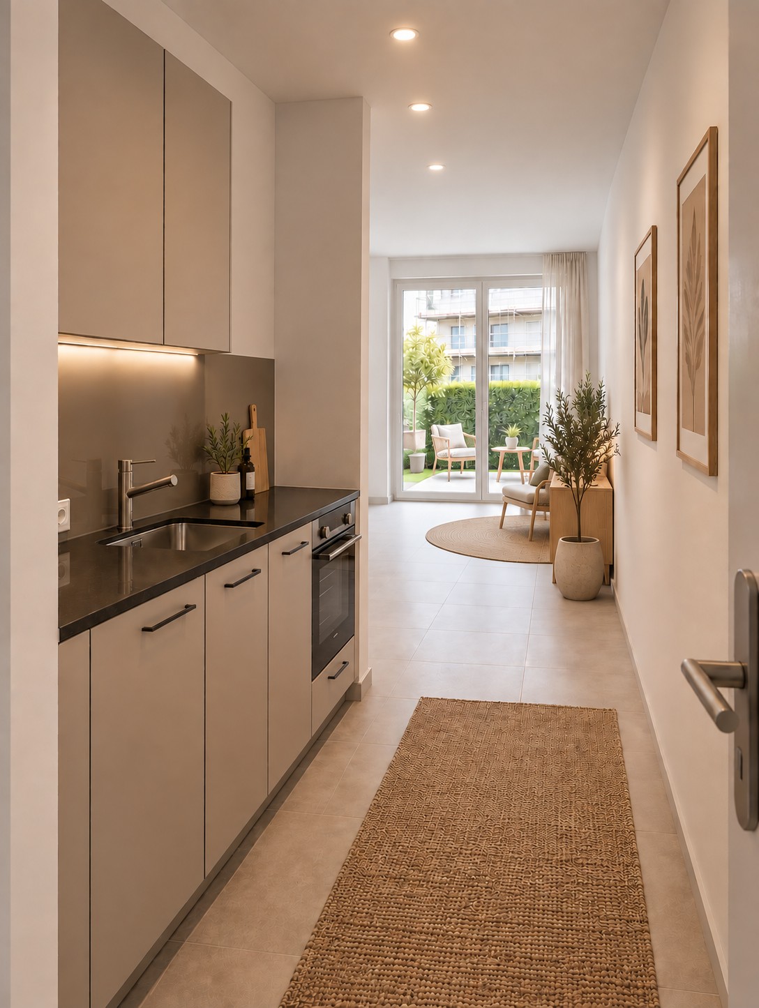 1,5 Zimmerwohnung / Studio im EG mit grosszügiger Terrasse (Erstbezug) - Bild 1