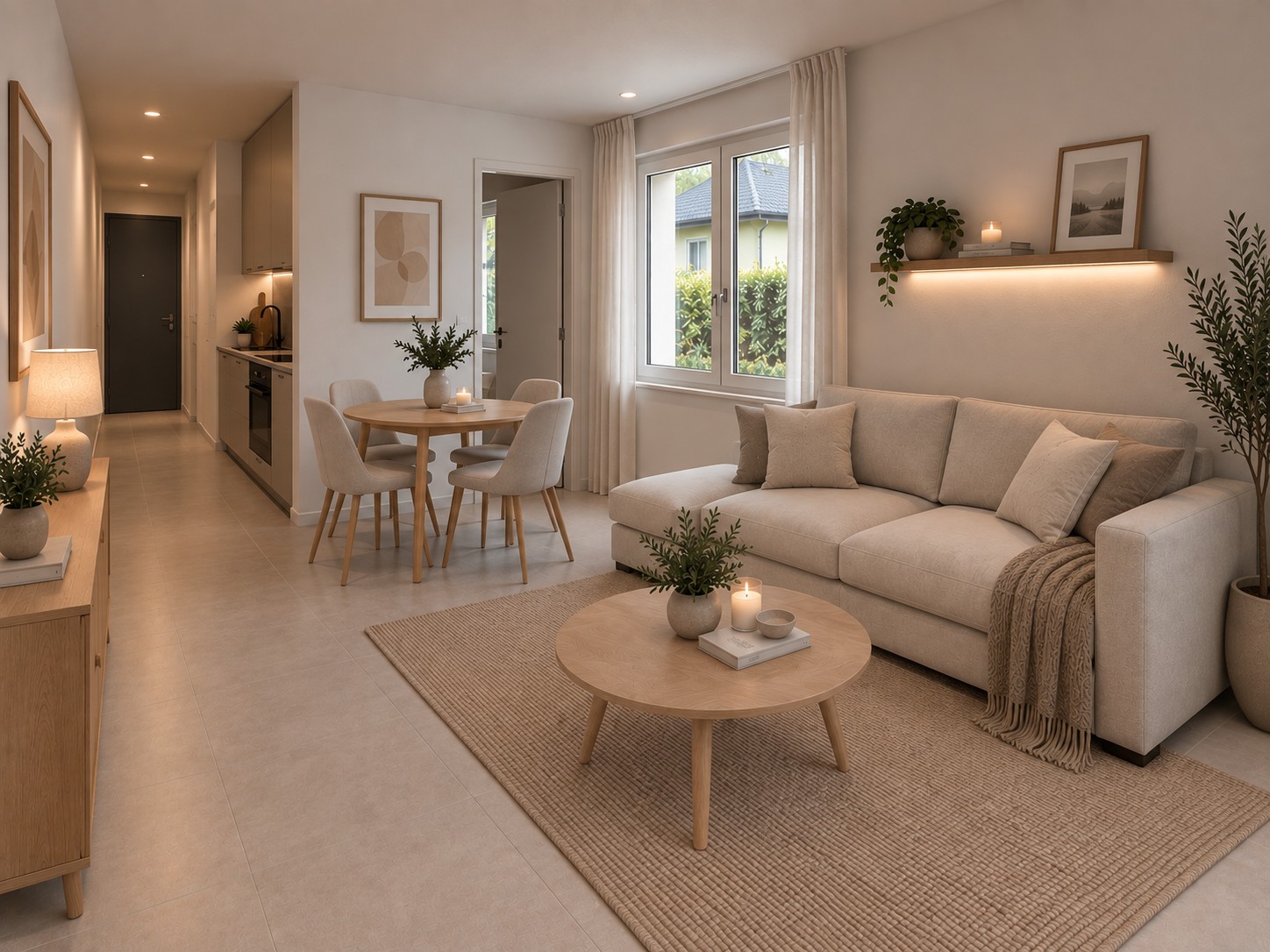 1,5 Zimmerwohnung / Studio im EG mit grosszügiger Terrasse (Erstbezug) - Bild 2