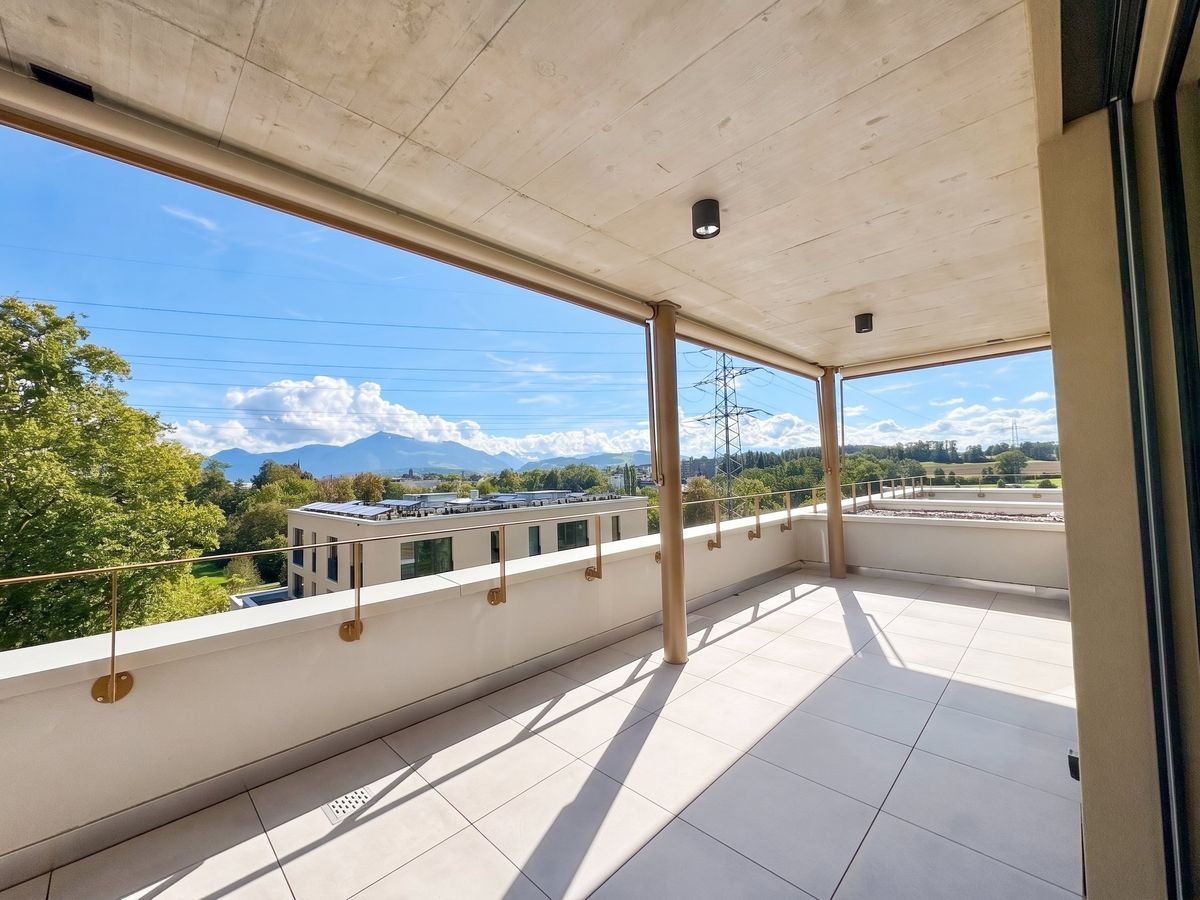 Erstbezug, exklusive Attikawohnung mit Weitblick in Cham - Bild 1