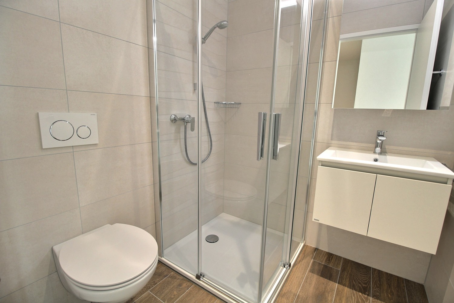 Superbe appartement neuf de 3.5 pièces à louer à Marly - Salle de douche