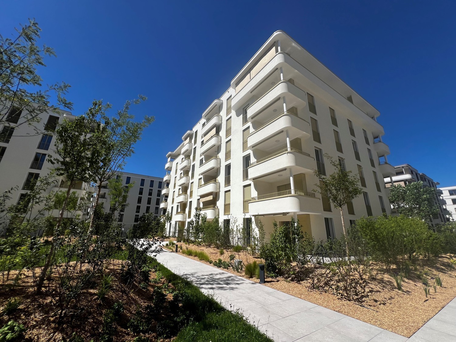 Superbe appartement neuf de 3.5 pièces à louer à Marly - Immeuble