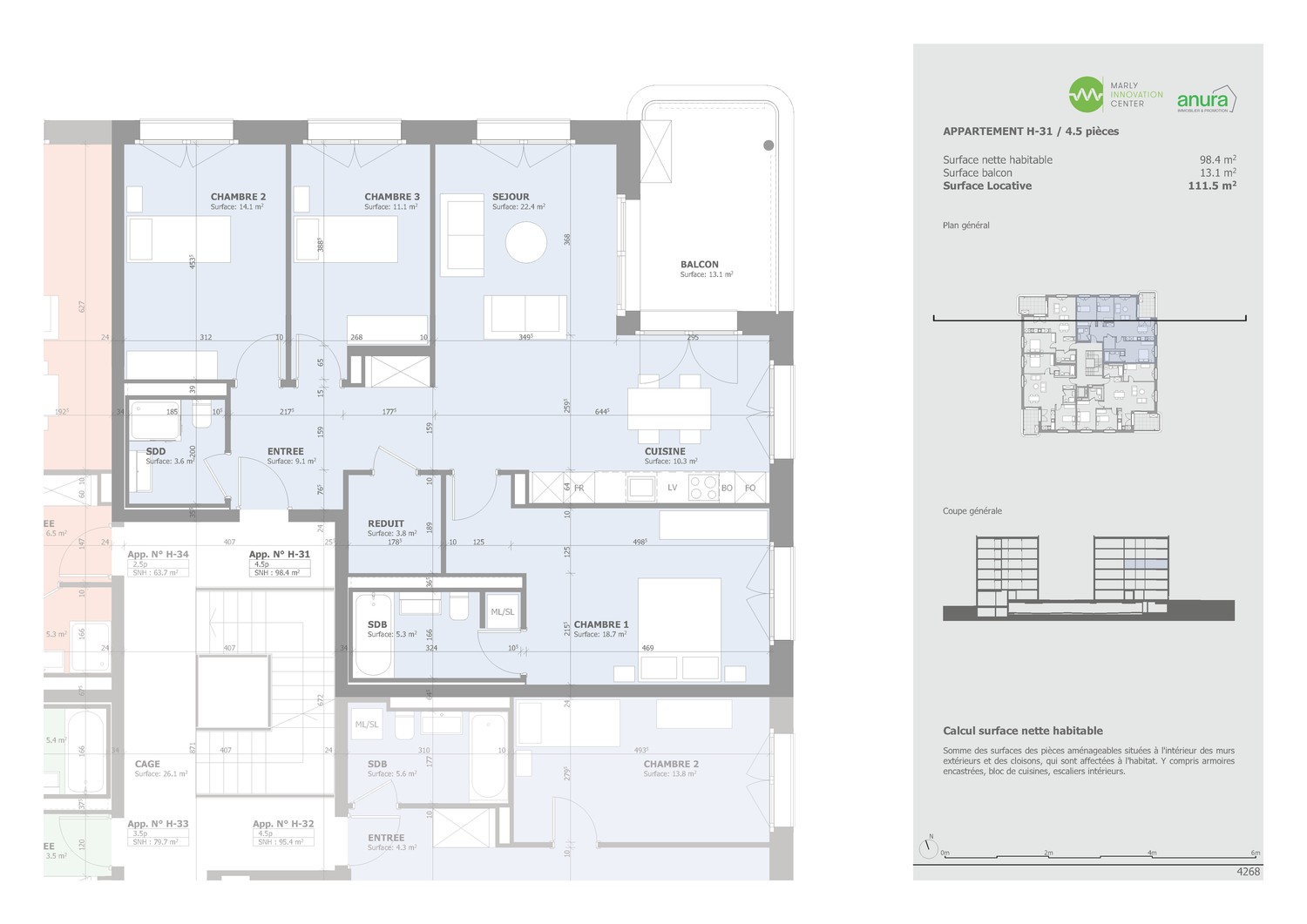 Splendide appartement de 4.5 pièces à louer à Marly ! - Bild 13