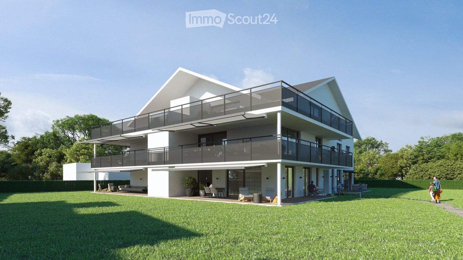 5.5-Zimmer-Neubauwohnung mit Balkon - Seefeld Mosen am Hallwilersee - Bild 1
