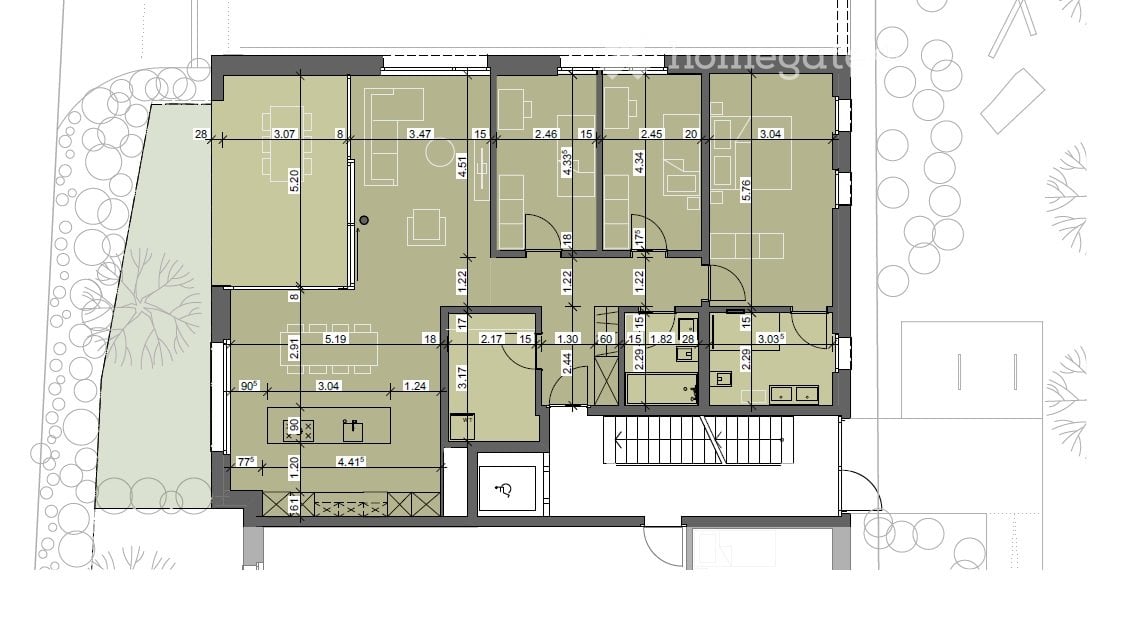 Moderne 4.5-Zimmer-Neubauwohnung mit grosser Loggia-Terasse - Bild 5
