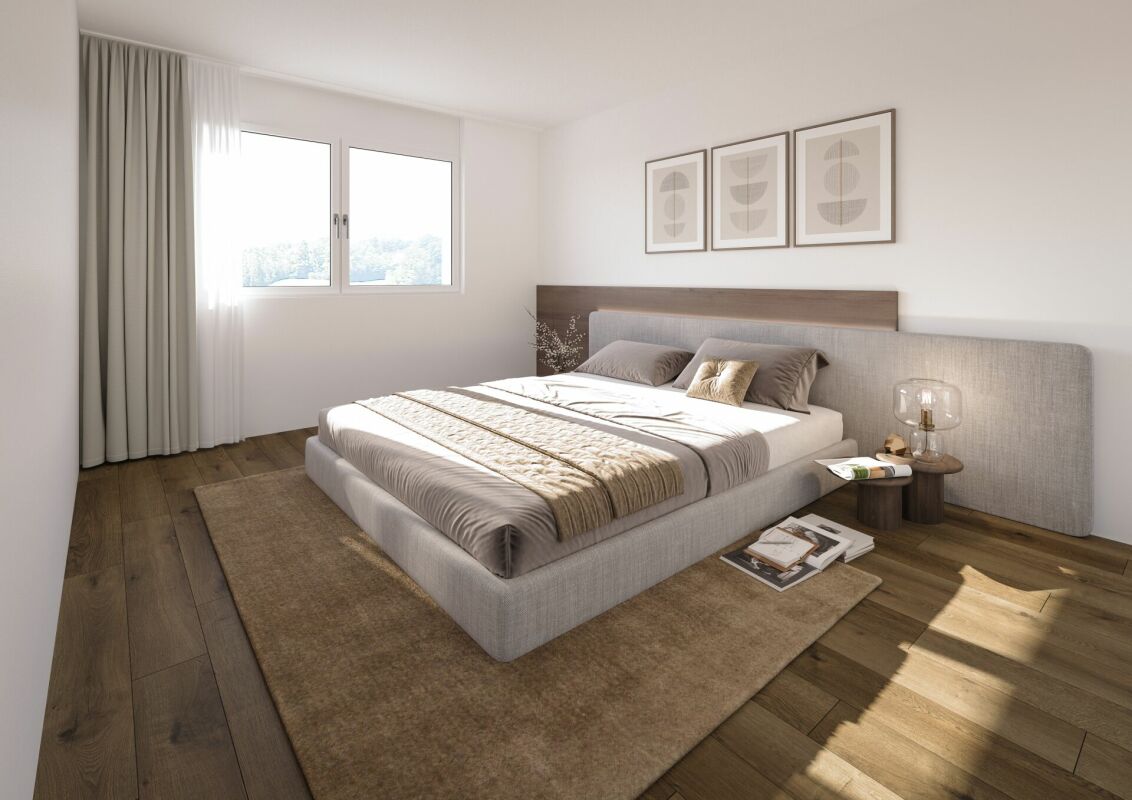 schöne 3 1/2-Zimmer Neubauwohnungen im Grünen - Bild 6