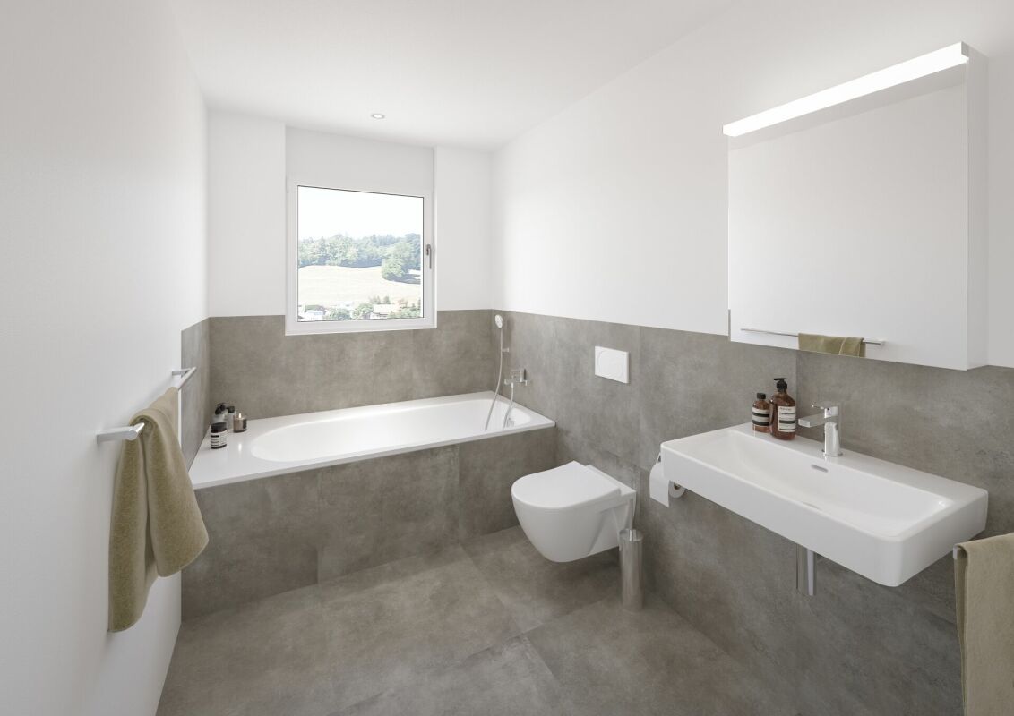 schöne 3 1/2-Zimmer Neubauwohnungen im Grünen - Bild 8