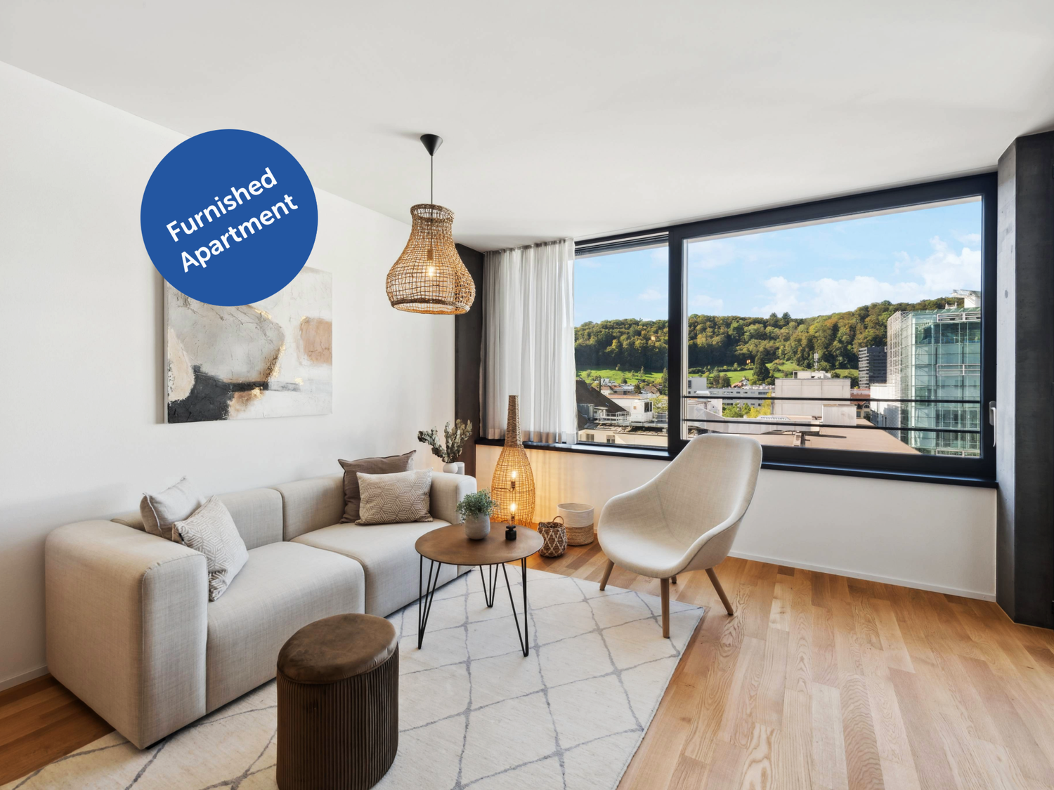 Baden - Modernes Apartment im Akara Tower - Bild 1