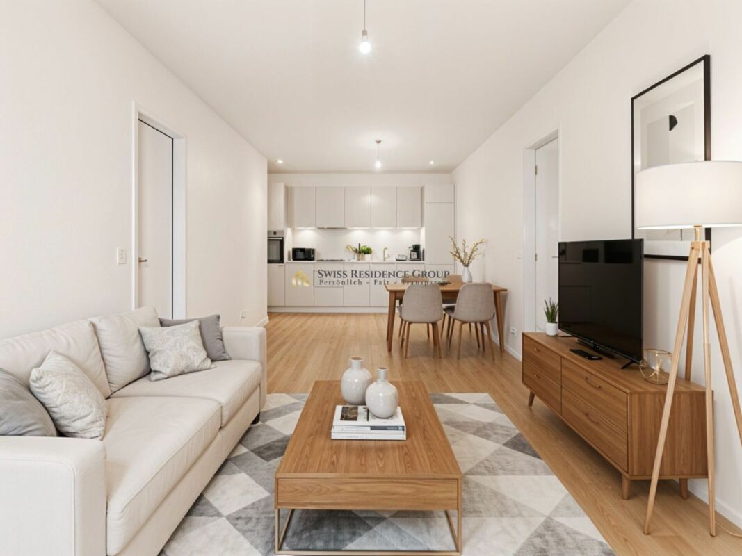 Wohnen mit Seesicht - Exklusive 3.5-Zimmer-Neubauwohnung in Wädenswil - Bild 2