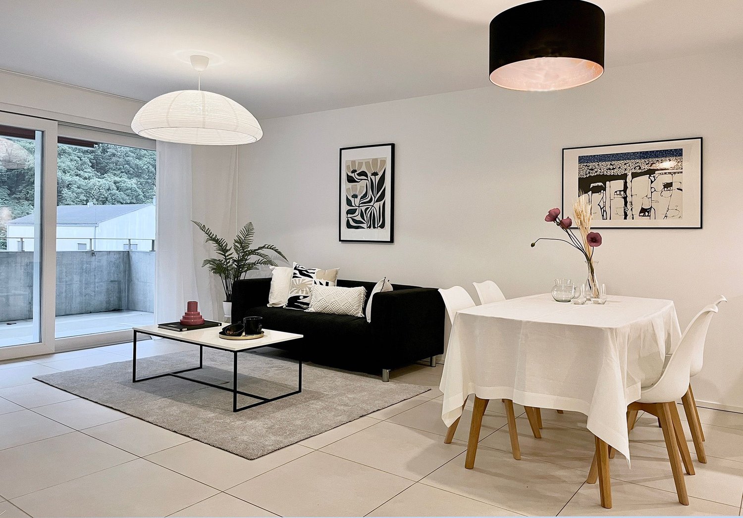 Vicino a tutte le comodità. Prima mensilità gratuita. - Wohnzimmer