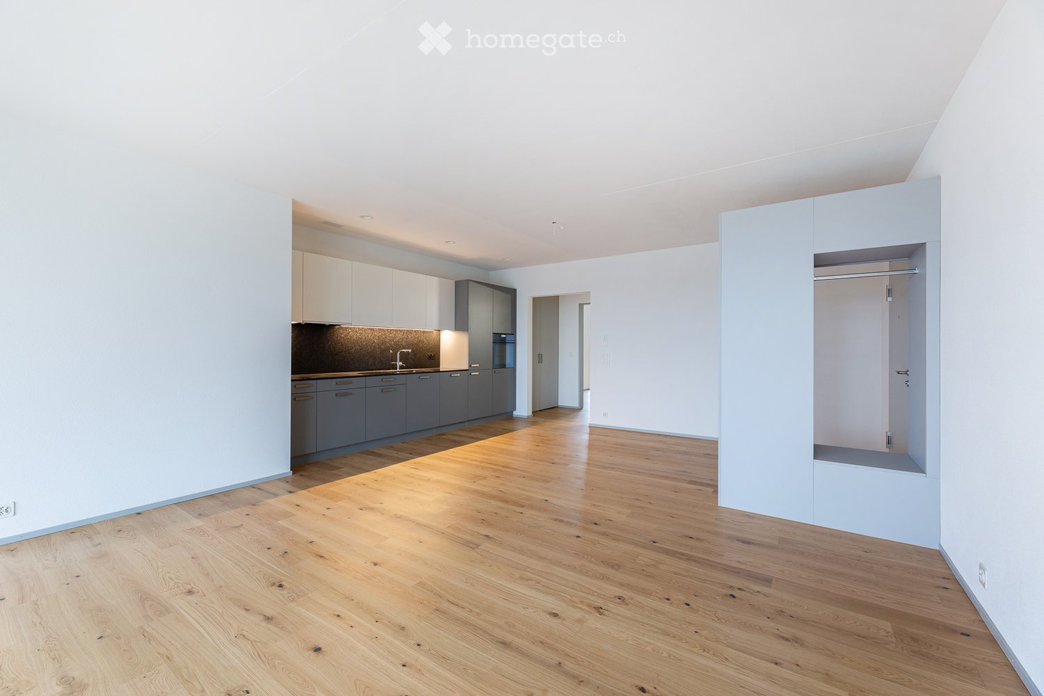 Moderne 3.5-Zimmer-Wohnung mit Balkon direkt am Bahnhof Hegi - Bild 1