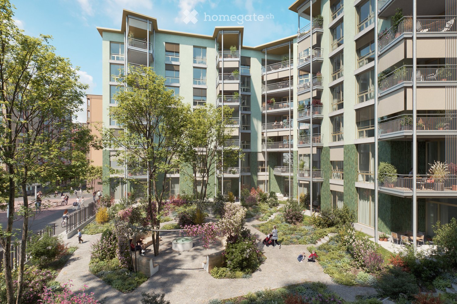 Moderne 3.5-Zimmer-Wohnung mit Balkon direkt am Bahnhof Hegi - Bild 13