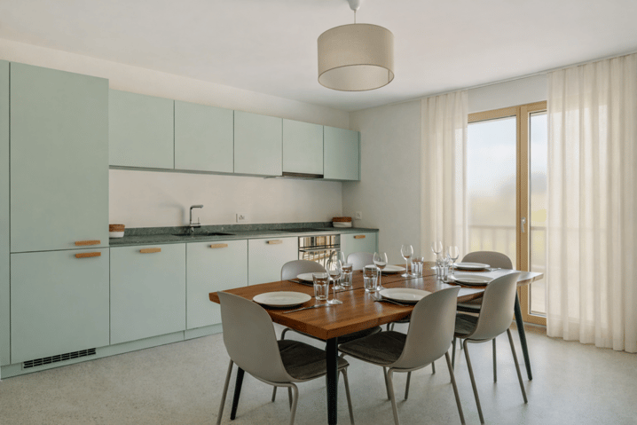 NOUVEAUTÉ - APPARTEMENT NEUF DE 4.5 PIÈCES AU 1ER ÉTAGE - Bild 1