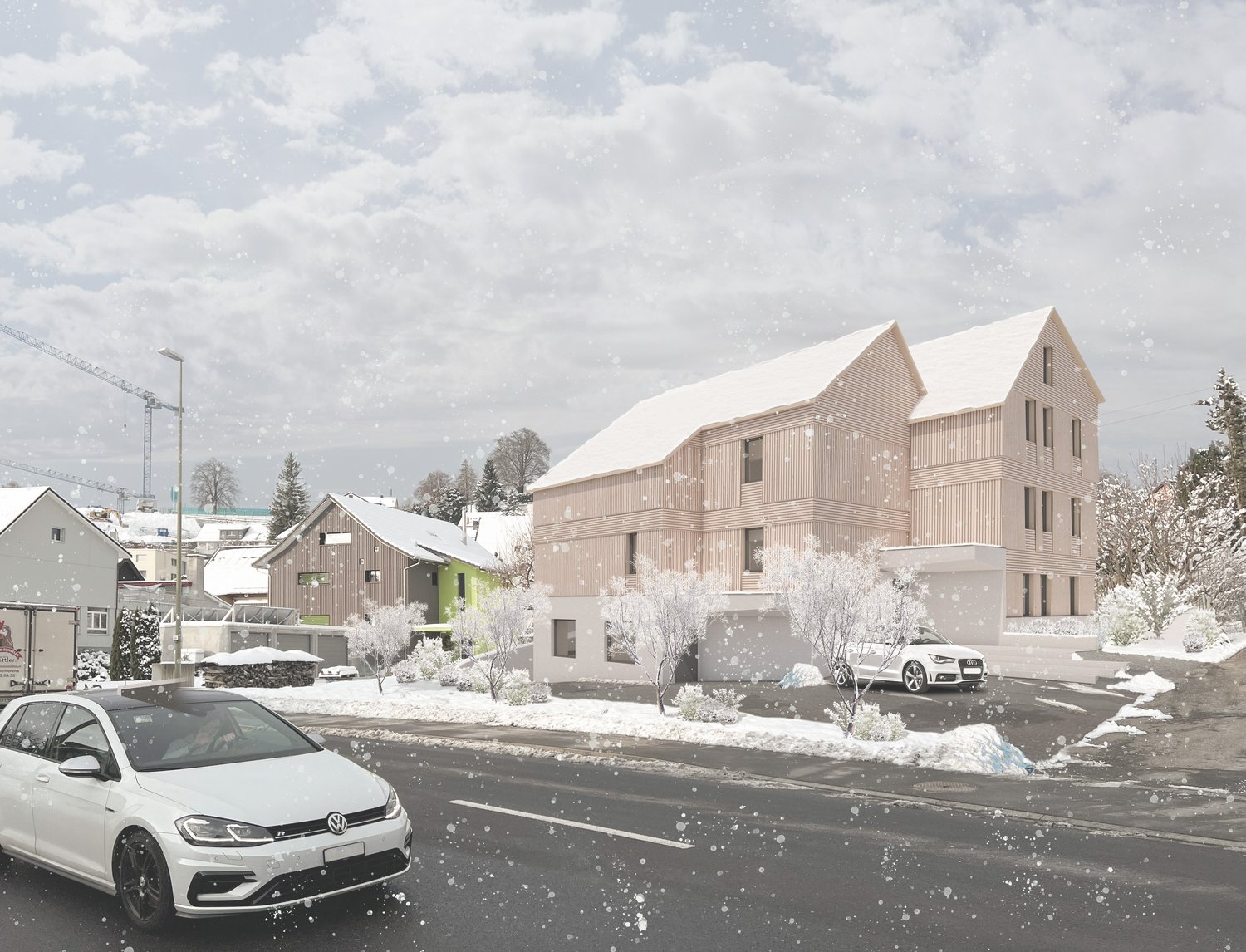 Moderne 3-Zimmer-Neubauwohnung im Erdgeschoss in Horgen – ab Oktober 2026 verfügbar - Bild 1