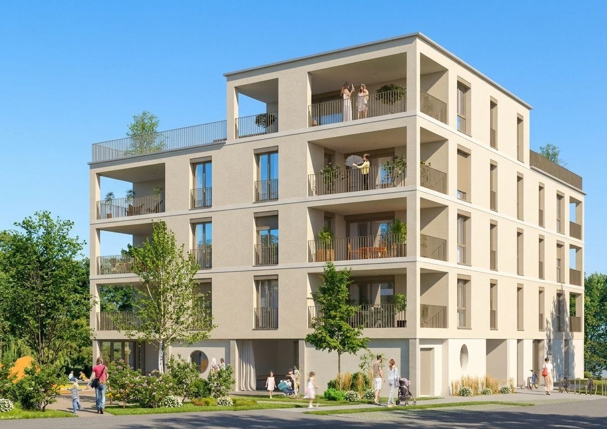 Erstvermietung Talberg-Park: 3.5-Zimmer-Wohnung mit Balkon (B15, 3. OG) - Bild 6