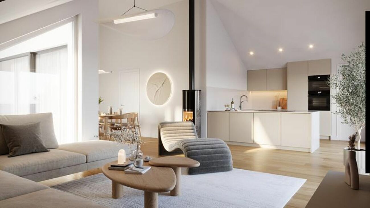 (A33) Grosszügige Dachwohnung mit Loggia - Bild 1