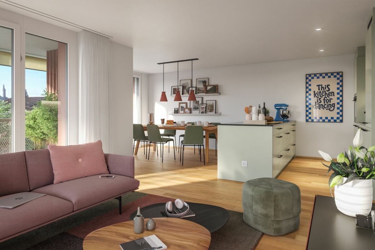1.5-Zimmer-Neubauwohnung ab 2027 im TIGLIO in Buchs! - Bild 6