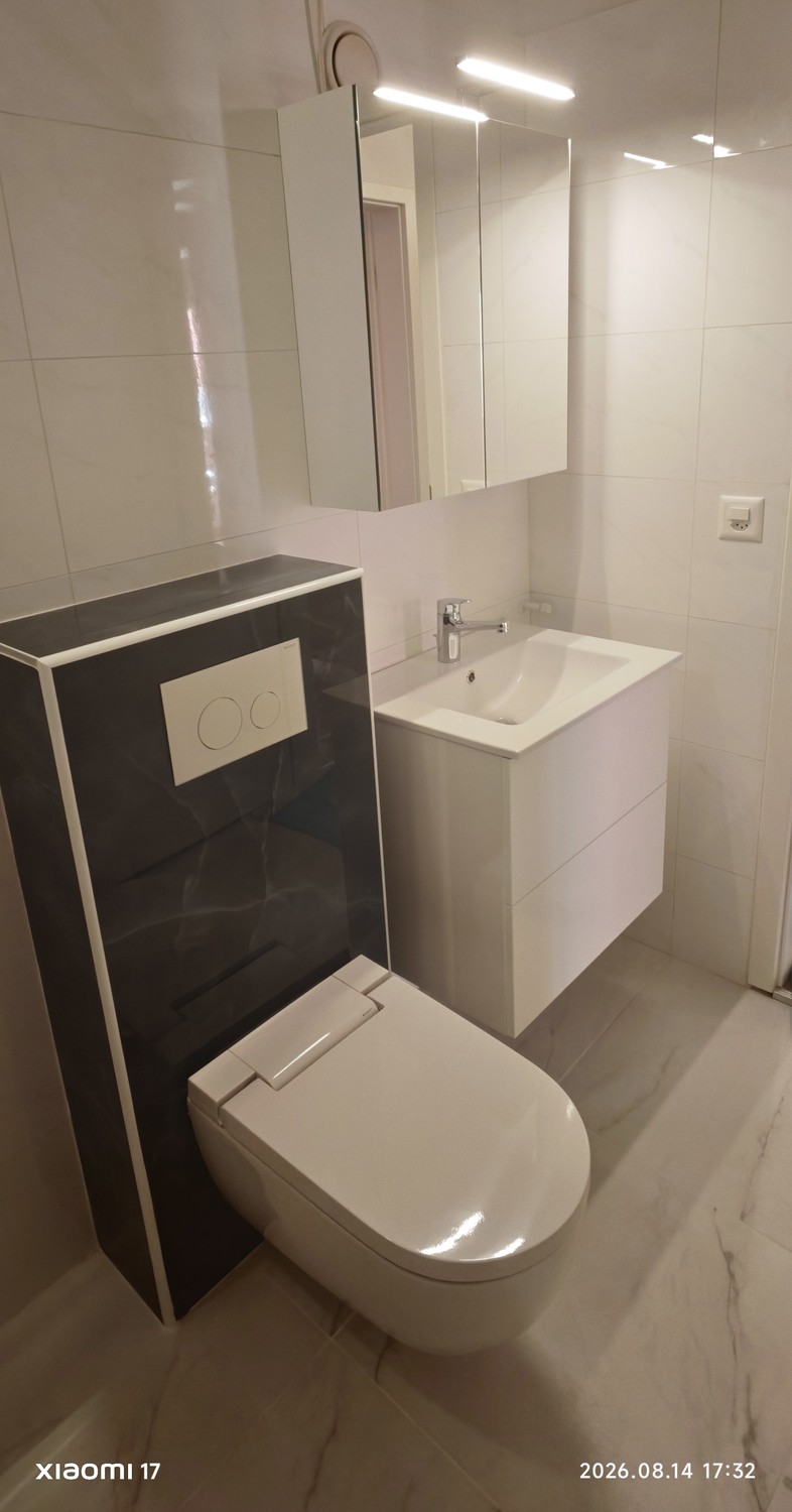 Frisch renovierte 3.5 Zimmer-Wohnung in Altendorf (SZ) - WC/Dusche