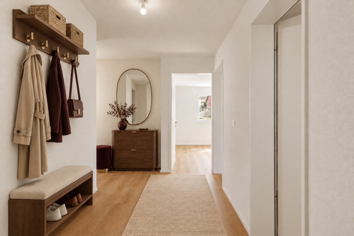 Neue 3.5-Zimmer-Wohnung mit Balkon, Reduit und hochwertiger Küche - Bild 4