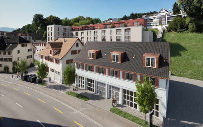 Gewerbefläche mit Visibilität im neuen Giessbach-Areal - Bild 1