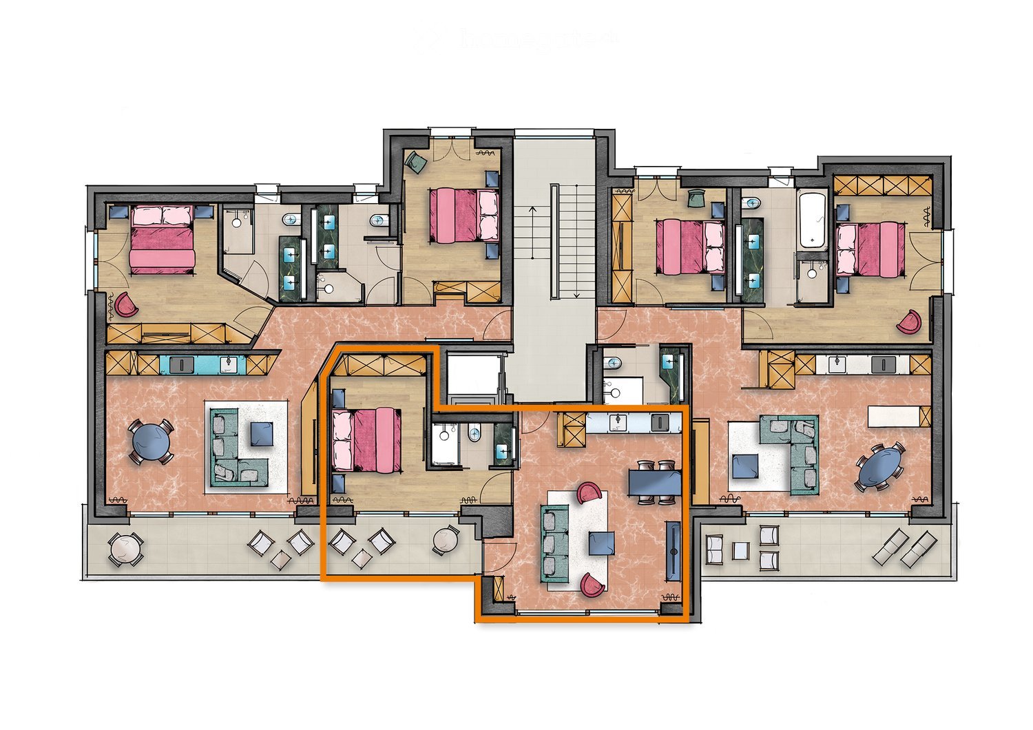 2.5 Zimmer Ferienwohnung an genialer Lage - Bild 2